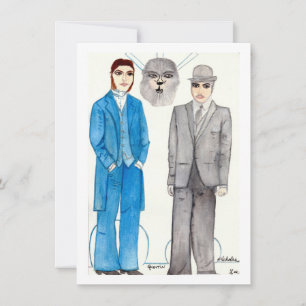 Carte Poupées de papier démontées