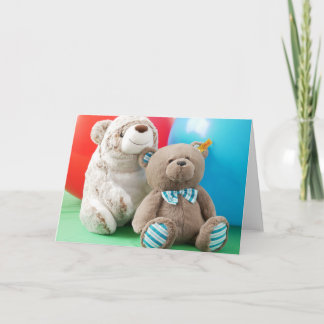 Carte Poupées et balles d'ours en peluche