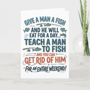 Carte pour Apprendre à un Homme à Pêcher, Carte Dr