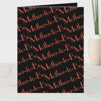 Carte pour future maman