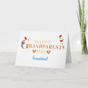 Carte Pour la Journée des grands-parents de grand-père a