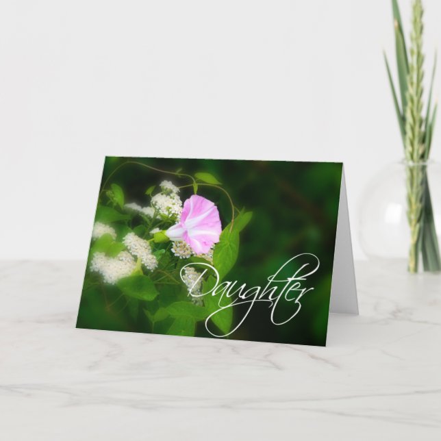 Carte pour l'anniversaire de la fille ou pour lui  (Devant)