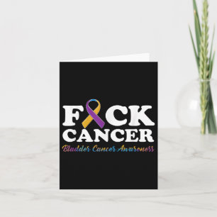 Carte Pour le cancer Chemise Vessie Cancer Cadeaux de se