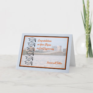 Carte pour le degré dans le génie civil