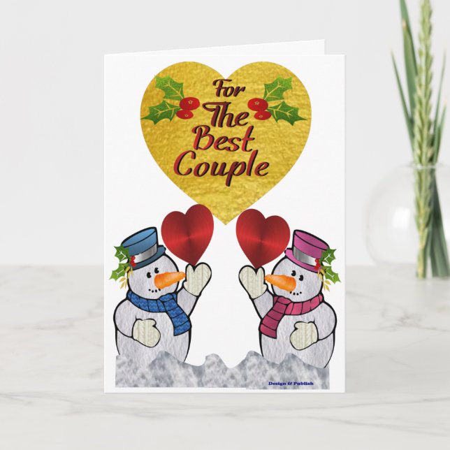 Carte Pour le meilleur couple (Devant)