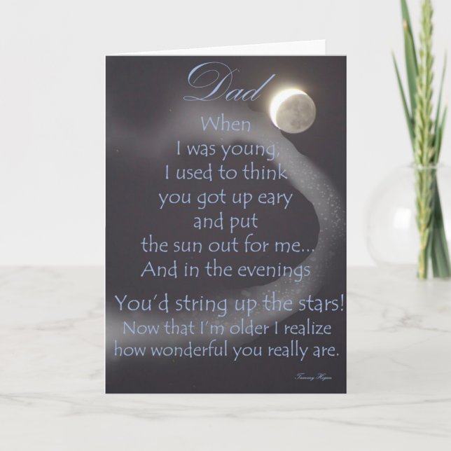 Carte pour le papa de père (Devant)