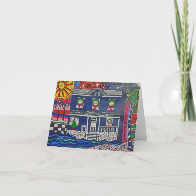 Carte pour les fêtes (Devant)