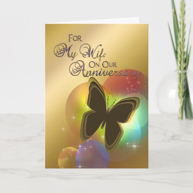 Carte Pour ma femme (anniversaire) (Devant)