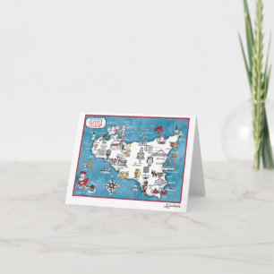 Carte pour notes 1 de Sicilia