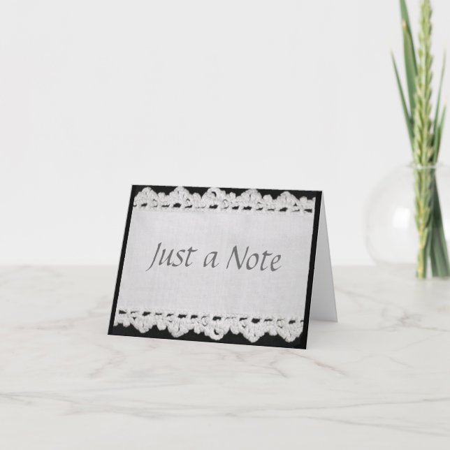 Carte pour notes à bords croisés (Devant)