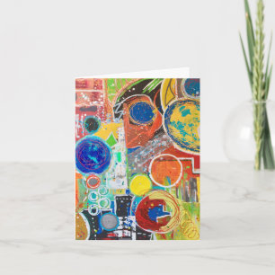 Carte pour notes blanc Earth 360