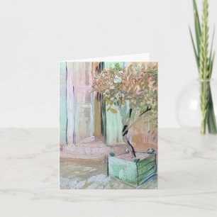 Carte pour notes blanc Van Gogh Peinture