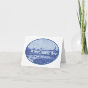 Carte pour notes bleu Camperdown