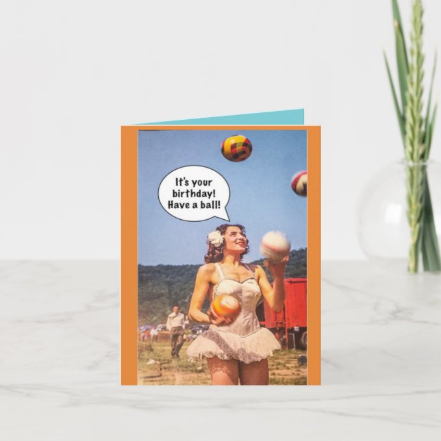 Carte pour notes-C'est ton anniversaire. Prends un (Devant)