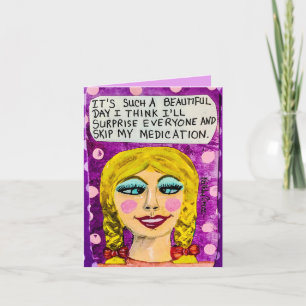 Carte pour notes-c'est une si belle journée, je pe