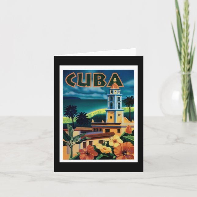 Carte pour notes-Cru Voyage-Cuba (Devant)