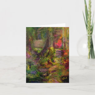 carte pour notes d'art "Le Cottage"