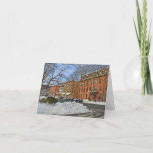 Carte pour notes de Collinsville le Connecticut