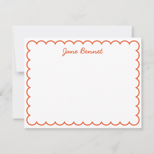 Carte pour notes de paille (Devant)