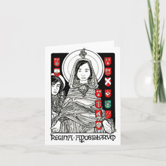 Carte pour notes de Regina Apostolorum