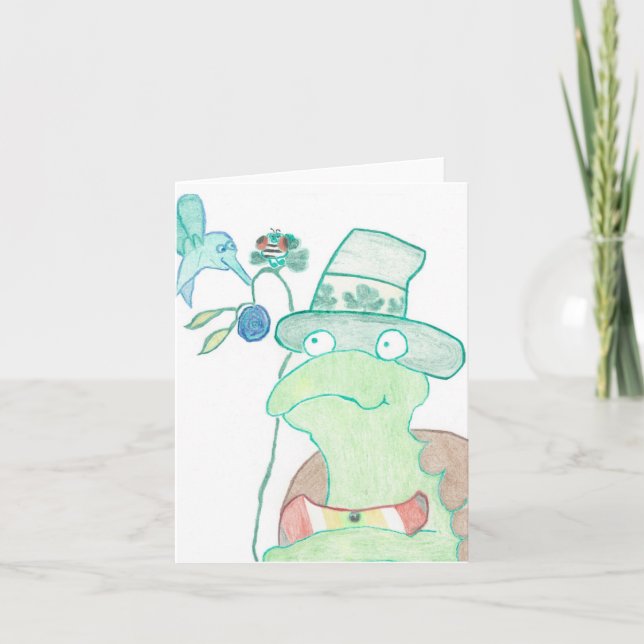 Carte pour notes de tortue (Devant)