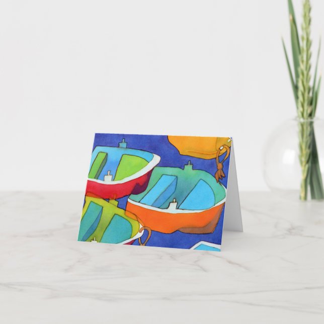 Carte pour notes des bateaux d'aviron (Devant)