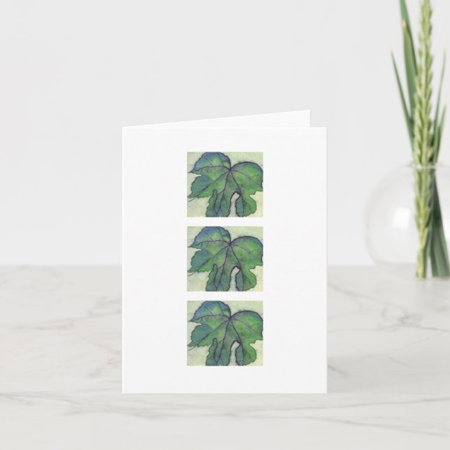 Carte pour notes feuille (Devant)