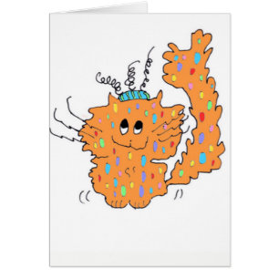 Carte pour notes gonflé