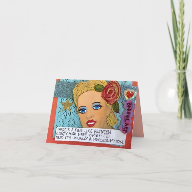 CARTE POUR NOTES-IL Y A UNE BONNE LIGNE ENTRE L'ES (Devant)