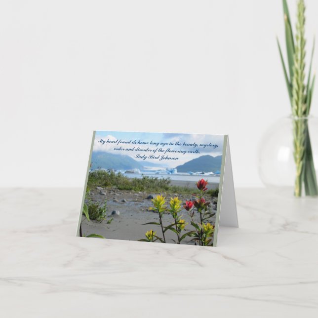 Carte pour notes inspiré de citation (Devant)