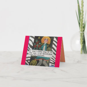 CARTE POUR NOTES-JE NE SAIS PAS COMMENT AGIR MON Â