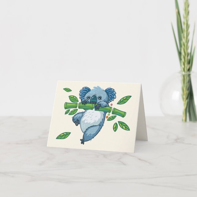 Carte pour notes Koala Cuties (Devant)