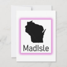 Carte pour notes MadIsle Purple 2025