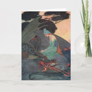 carte pour notes personnalisable de féerie, art