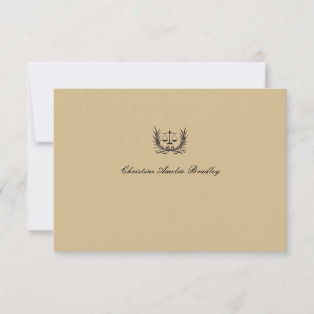 Carte pour notes personnalisé par guirlande/Merci (Devant)