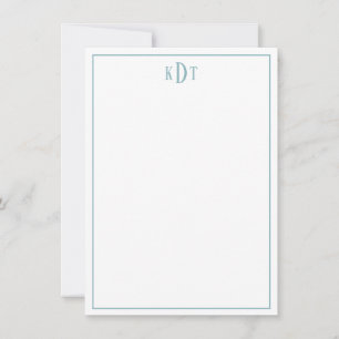 Carte pour notes stationnaire d'hortensia