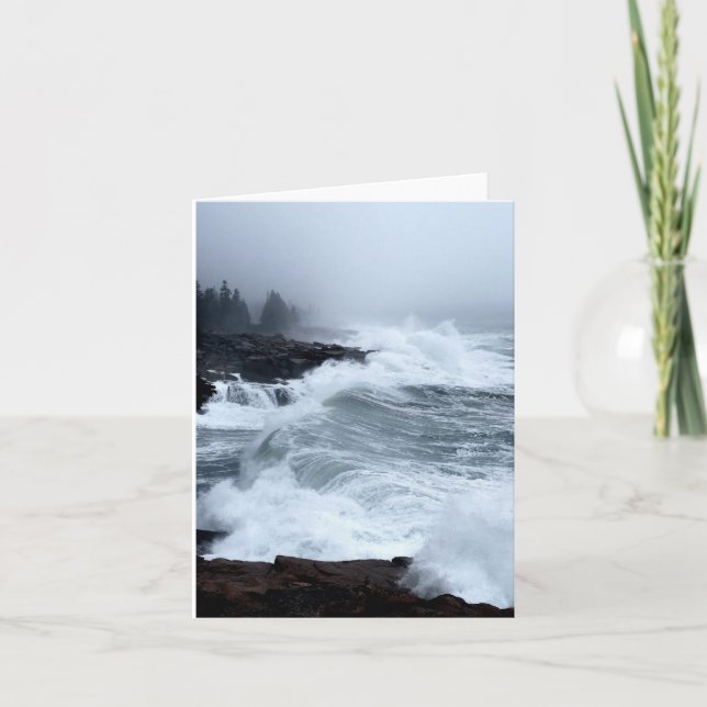 Carte pour notes Surf Acadia - 2 (Devant)