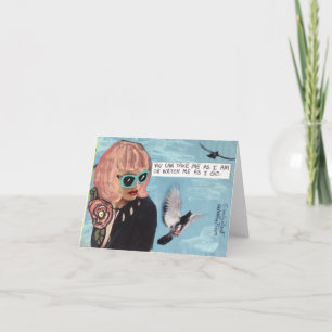 CARTE POUR NOTES-TU PEUX ME PRENDRE COMME JE SUIS