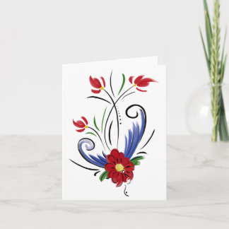 Carte pour notes vide