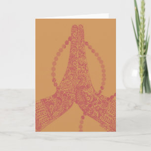 Carte pour notes vintage d'Anjali Mudra Mehndi -