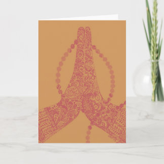 Carte pour notes vintage d'Anjali Mudra Mehndi -