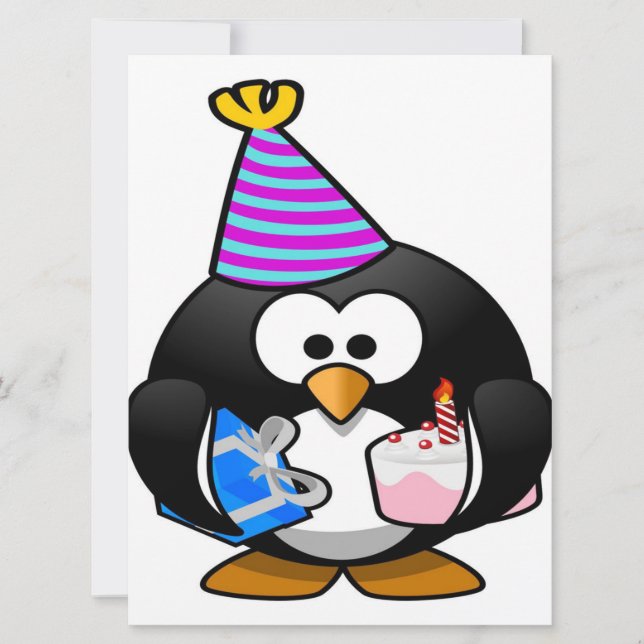 Carte Pour Penguin Lover | Design de pingouin | Cadeau d (Devant)
