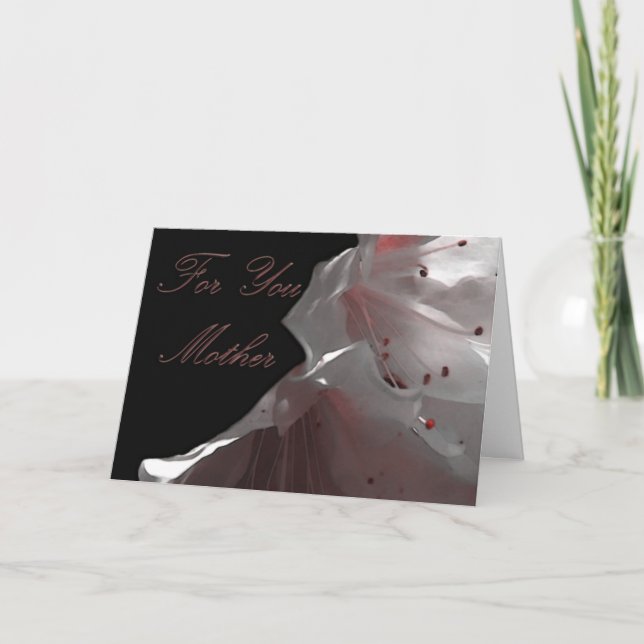 Carte Pour toi, mère (Devant)