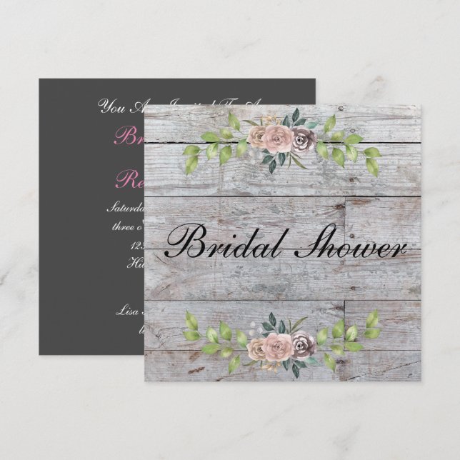 Carte Pour toujours deux coeurs - un amour (Devant / Derrière)