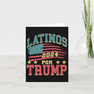 Carte Pour Trump 2024 élection présidentielle hispanique