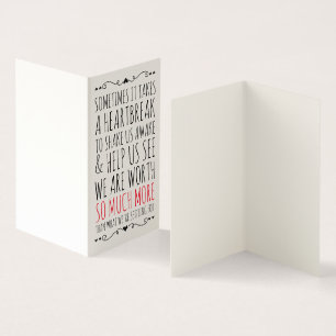Carte pour un ami navré