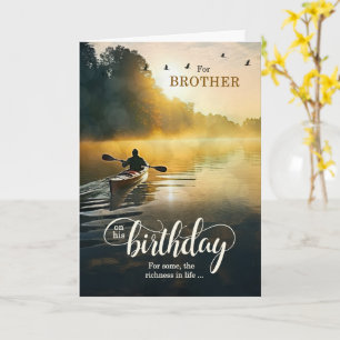 Carte Pour un frère à l'occasion de son anniversaire en
