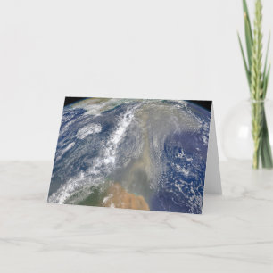 Carte Poussière vers l'Amérique du Sud