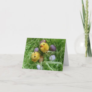 Carte Poussins et Œufs