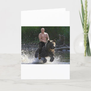 Carte Poutine porte un ours !